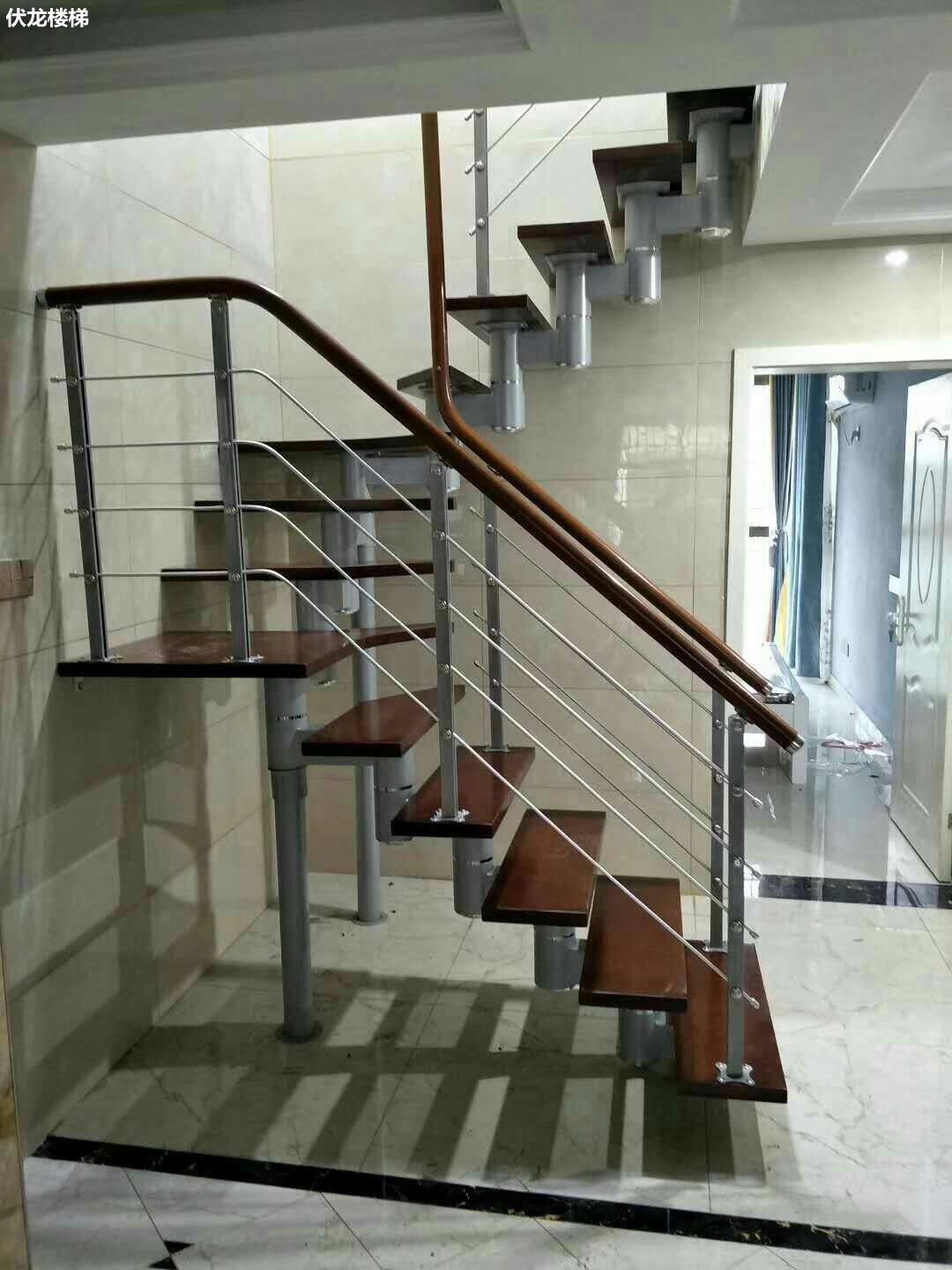 【产品15】复式楼房整体楼梯定制