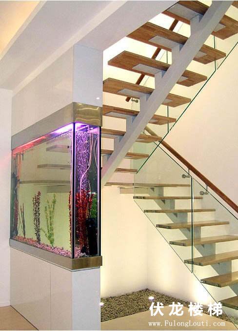 【产品5】实木踏板+玻璃护栏